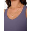 imageTrendy Queen Womens Tank Tops Double Lined Crop Sleeveless Going Out Camisole Summer Fashion Basic Soft Spring Clothes 2026Purple