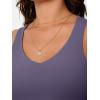 imageTrendy Queen Womens Tank Tops Double Lined Crop Sleeveless Going Out Camisole Summer Fashion Basic Soft Spring Clothes 2026Purple