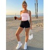 image:imageTrendy Queen Womens Double Lined Tube Tops Strapless Bandeau for Summer Going OutLight Pink